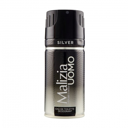  Deodorante - MALIZIA DEO MEN 150ML SILVER