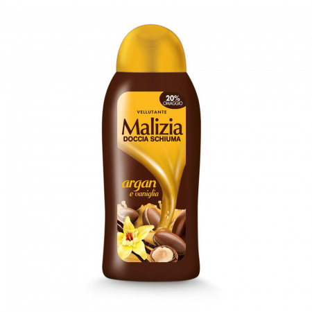  Gel de dus - MALIZIA GEL DUS 300ML ARGAN SI VANILIE