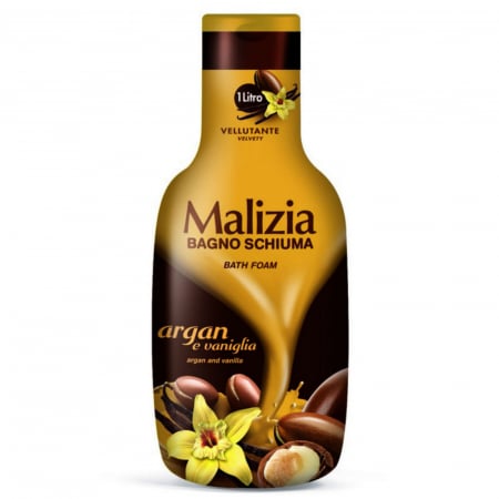  Gel de dus - MALIZIA SPUMANT DE BAIE 1L ARGAN