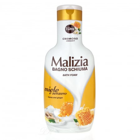  Gel de dus - MALIZIA SPUMANT DE BAIE 1L MIERE SI GHIMBIR
