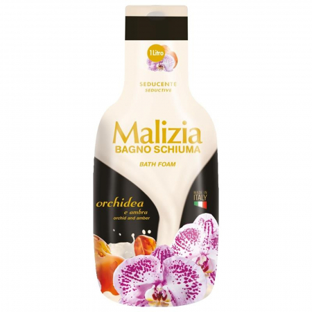  Gel de dus - MALIZIA SPUMANT DE BAIE 1L ORHIDEE SI AMBER
