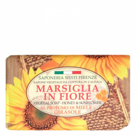 Sanatate si cosmetica - MARSIGLIA IN FIORE SAPUN SOLID 125GR HONEY SUNFLOWER