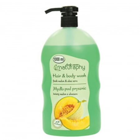  Sapun lichid, sapun - NATURAPHY GEL DUS 1000ML CU POMPITA PEPENE SI ALOE VERA