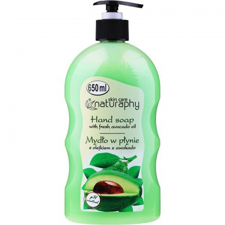  Sapun lichid, sapun - NATURAPHY SAPUN LICHID 650ML CU POMPITA ULEI DE AVOCADO
