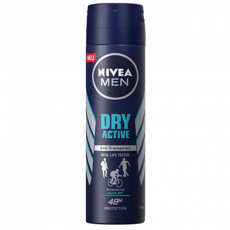  Deodorante - NIVEA DEO SPRAY MEN 150ML DRY ACTIVE