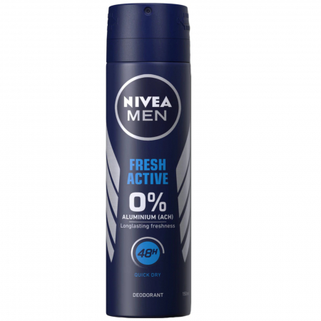  Deodorante - NIVEA DEO SPRAY MEN 150ML FRESH ACTIVE