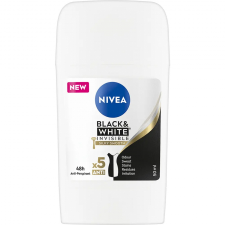 Sanatate si cosmetica - NIVEA DEO STICK 50 ML DAMA INVISIBLE SILKY