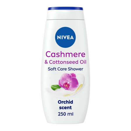  Gel de dus - NIVEA GEL DUS 250ML CASHMERE COTTONSEED OIL