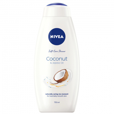  Gel de dus - NIVEA GEL DUS 750ML COCONUT JOJOBA