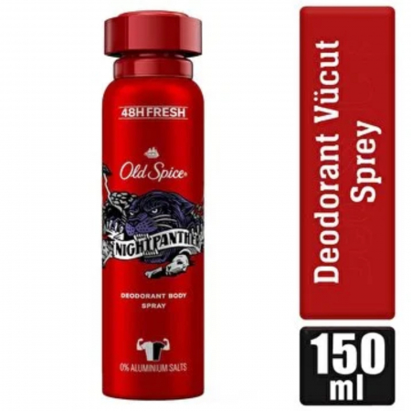  Deodorante - OLD SPICE DEO SPRAY 150ML NIGHTPANTHER