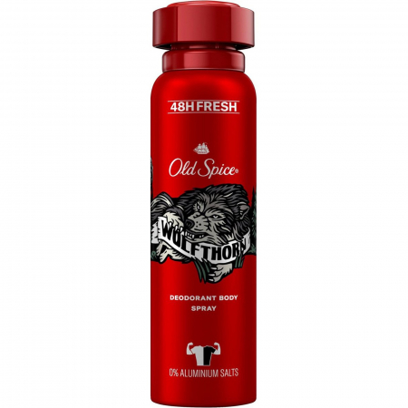  Deodorante - OLD SPICE DEO SPRAY 150ML WOLFTHORN