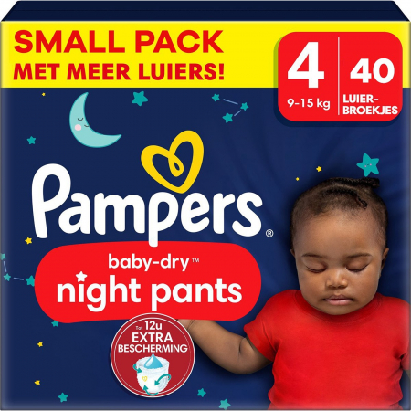 Mamici, Bebelusi - PAMPERS BABY DRY DIAPER PANTS 40BUC NIGHT SIZE 4 (9-15KG)