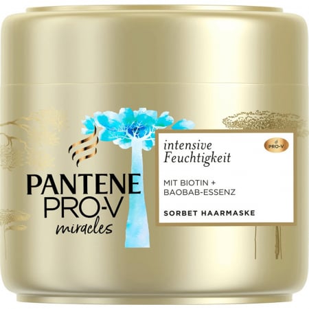  Tratament pentru par, conditioner pentru par, masca de par - PANTENE MASCA PAR 300ML MIRACLES HYDRA