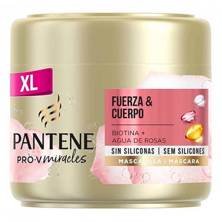  Tratament pentru par, conditioner pentru par, masca de par - PANTENE MASCA PAR 300ML MIRACLES ROSE
