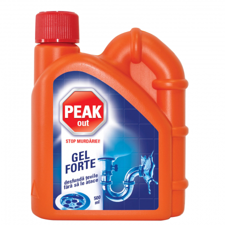  Detergent toaleta - PEAK OUT GEL FORTE TEVI 500ML