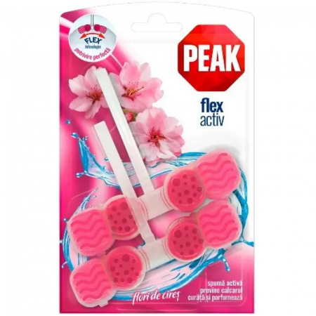  Detergent toaleta - PEAK WC FLEX ACTIV 2*48GR FLORI DE CIRES