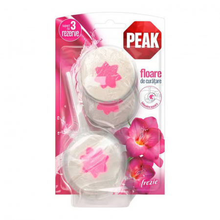  Detergent toaleta - PEAK WC FLOARE FREZIE MEGA 3*45GR