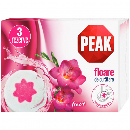 Detergent toaleta - PEAK WC FLOARE REZERVE FREZIE 3*45GR