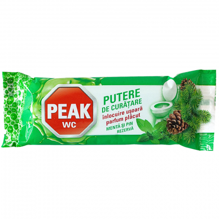  Detergent toaleta - PEAK WC REZERVA MENTA 40GR
