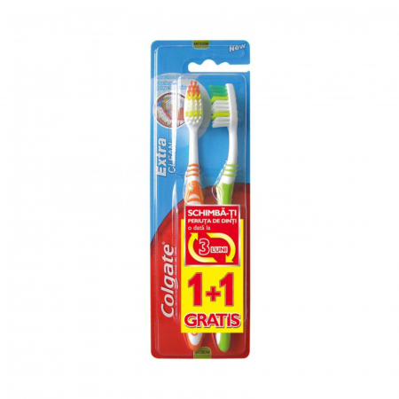  Periuta de dinti - PERIUTA COLGATE EXTRA CLEAN 2BUC/SET