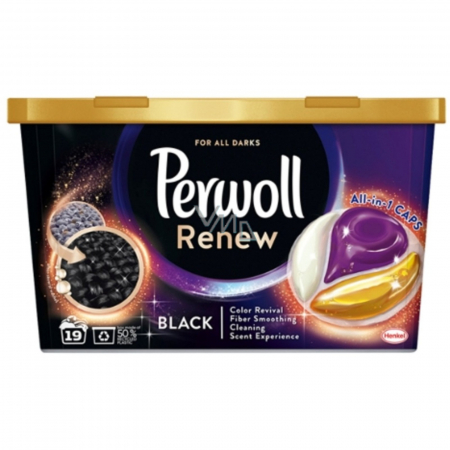 Casa si gradina - PERWOLL CAPSULE DETERGENT 19SPALARI ALL IN 1 BLACK RENEW