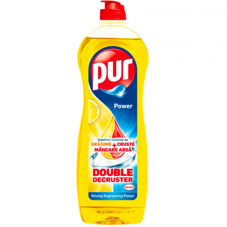  Detergent (vase) - PUR DETERGENT VASE GEL 750ML LEMON