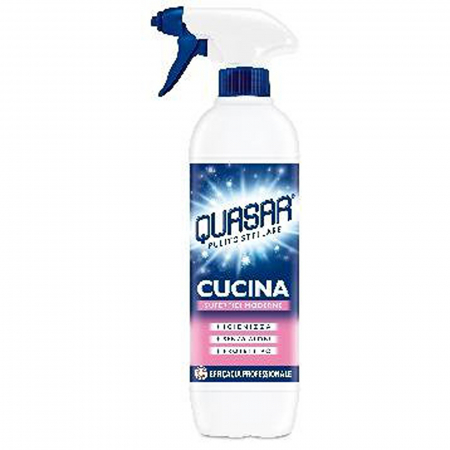  Detergent curatare grasimi - QUASAR SOLUTIE PENTRU BUCATARIE CU PULVERIZATOR 650ML