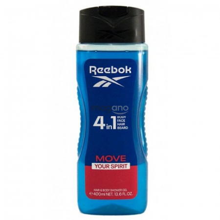  Gel de dus - REEBOK SAMPON SI GEL DE DUS 400ML FOR MEN 4IN1 MOVE YOUR SPIRIT