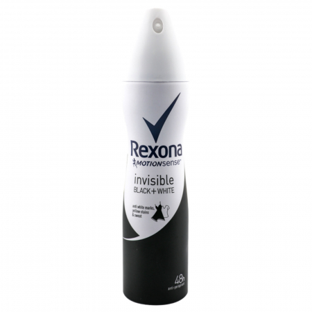  Deodorante - REXONA DEO DAMA 150ML INVISIBLE BLACK+WHITE