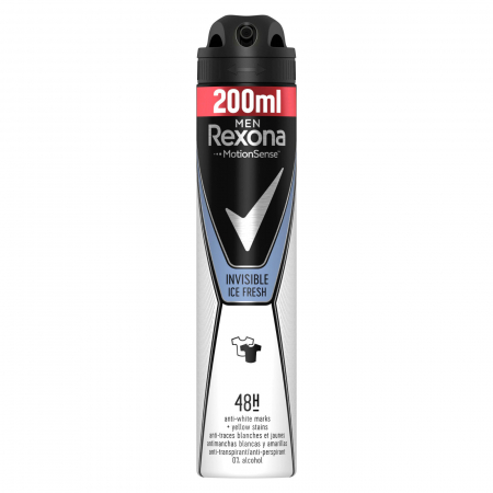  Deodorante - REXONA DEO MEN 200ML INVISIBLE ICE FRESH