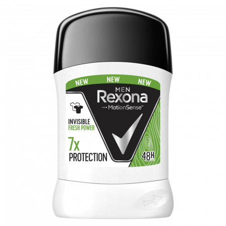  Deodorante - REXONA STICK MEN 50GR INVISIBLE FRESH POWER