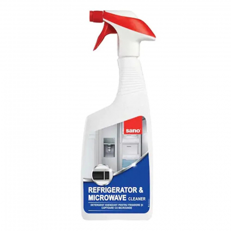 Casa si gradina - SANO SOLUTIE CURATARE FRIGIDERE SI CUPTOARE CU MICROUNDE 750ML CU PULVERIZATOR