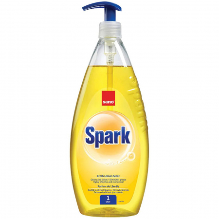  Detergent (vase) - SANO SPARK DETERGENT VASE 1000ML CU POMPITA LAMAIE