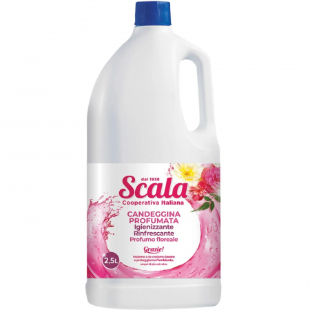  Aditiv pentru rufe - SCALA INALBITOR 2500ML PARFUMAT FLORAL