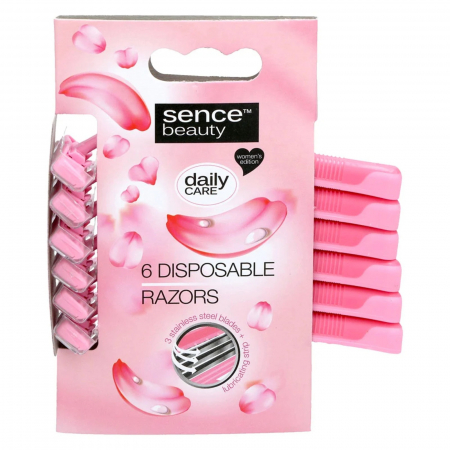  Aparat de ras - SENCE APARAT DE RAS FOR WOMEN 6BUC/SET 3 LAME