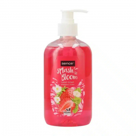  Sapun lichid, sapun - SENCE SAPUN LICHID 500ML SPLASH TO BLOOM STRAWBERRY