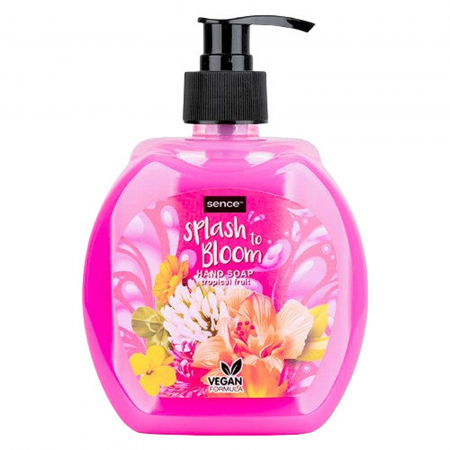  Sapun lichid, sapun - SENCE SAPUN LICHID CU POMPITA 500ML SPLASH TO BLOOM PINK