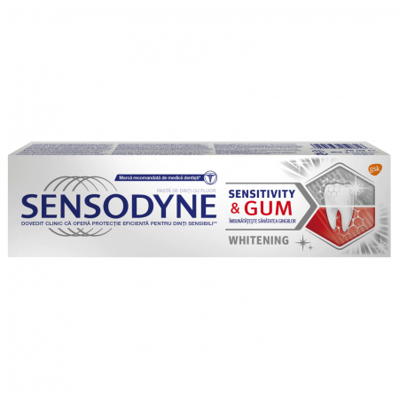  Pasta de dinti - SENSODYNE PASTA DINTI 75ML SENSIVITY GUM WHITENING