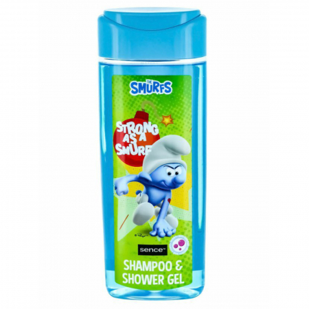 Sanatate si cosmetica - SMURFS SAMPON/GEL DUS COPII 210ML