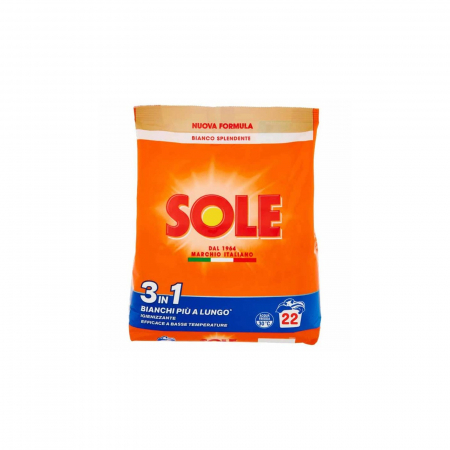 Casa si gradina - SOLE DETERGENT PUDRA 22SPALARI 1.1KG 3IN1
