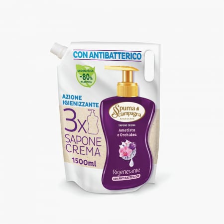  Sapun lichid, sapun - SPUMA DI SCIAMPAGNA SAPUN LICHID REZERVA 1500ML AMETISTA ORCHIDEA