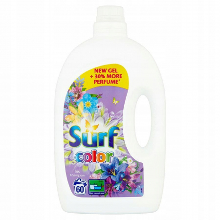Casa si gradina - SURF DETERGENT LICHID 3L 60 SPALARI LAVENDER SPRING ROSE