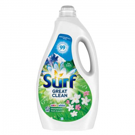 Casa si gradina - SURF DETERGENT LICHID 3L 60 SPALARI MOUNTAIN FRESH JASMIN