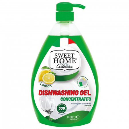  Detergent (vase) - SWEET HOME DETERGENT VASE GEL 1000ML CU POMPITA LAMAIE