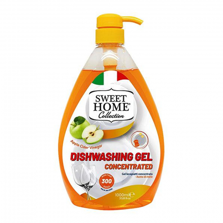  Detergent (vase) - SWEET HOME DETERGENT VASE GEL 1000ML CU POMPITA OTET DE MERE