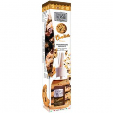  Parfum de camere - SWEET HOME ODORIZANT CAMERA CU BETE RATAN 100ML COOKIES