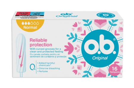  Absorbant - TAMPOANE OB ORIGINAL NORMAL 16BUC/SET