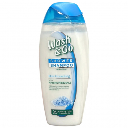 Sanatate si cosmetica - WASH AND GO SAMPON 250ML MARINE MINERALS