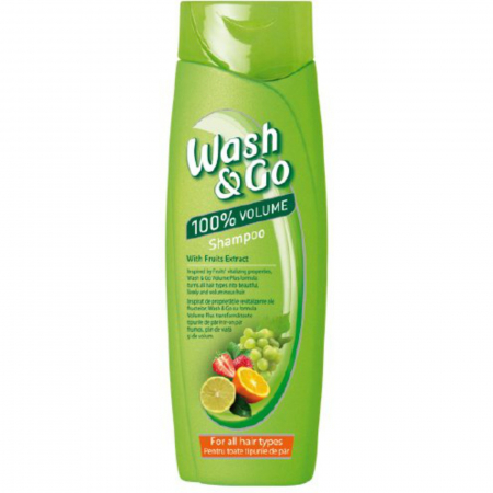 Sanatate si cosmetica - WASH AND GO SAMPON 360ML FRUITS