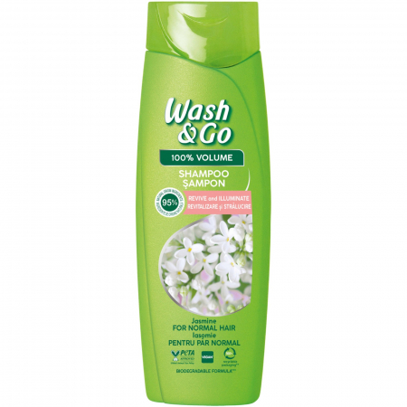 Sanatate si cosmetica - WASH AND GO SAMPON 360ML JASMINE